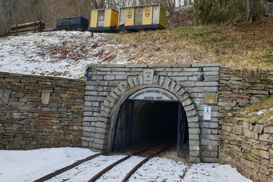 Eingang Markus-Röhling-Stolln