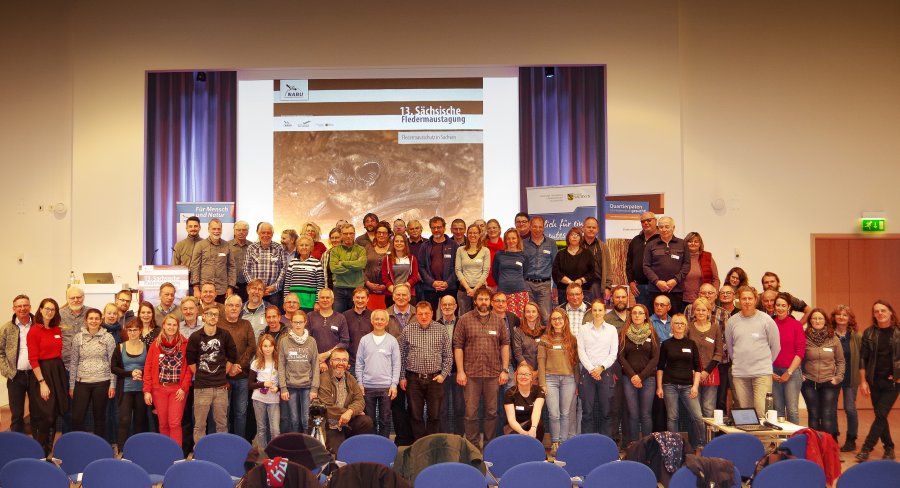 13. Fledermausfachtung in Freiberg - Gruppenfoto