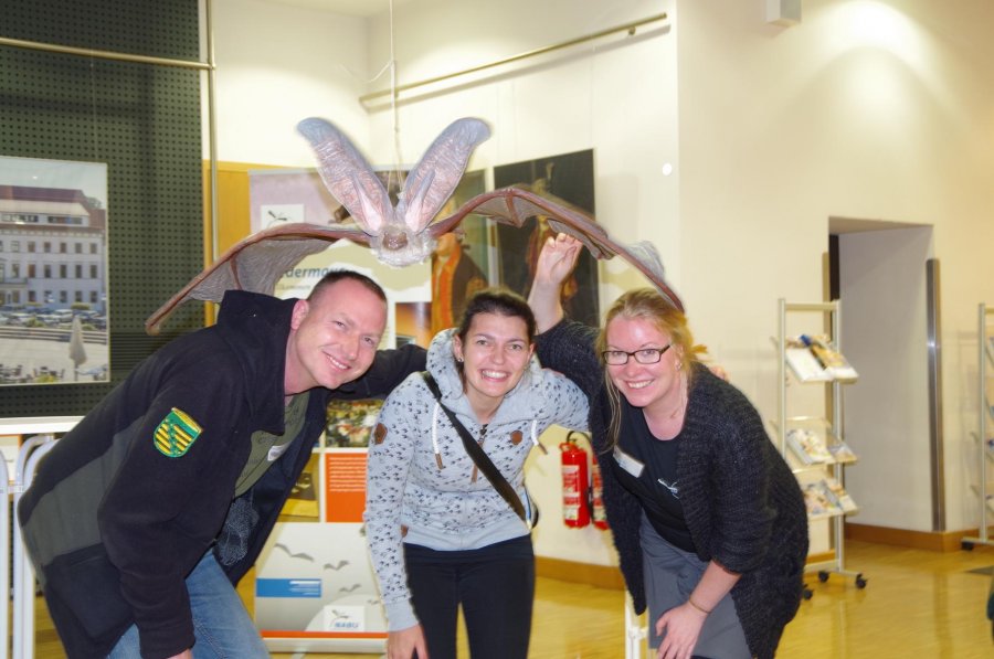Heiko Goldberg, Anja Fritzsche, Bianka Schubert - Fledermaustagung