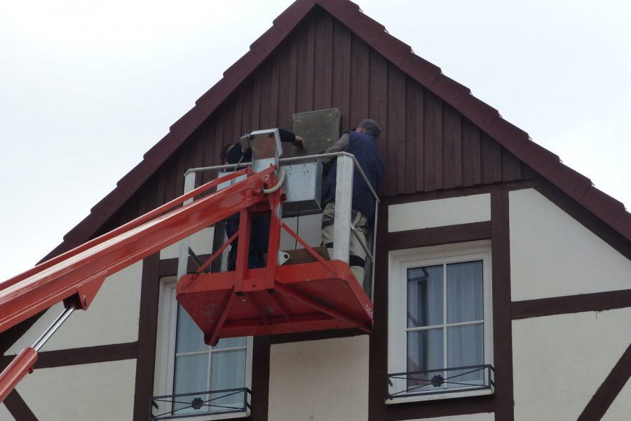 Kastenanbringung Gohrisch