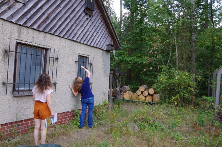 Kastenkontrolle am Dachsenberg