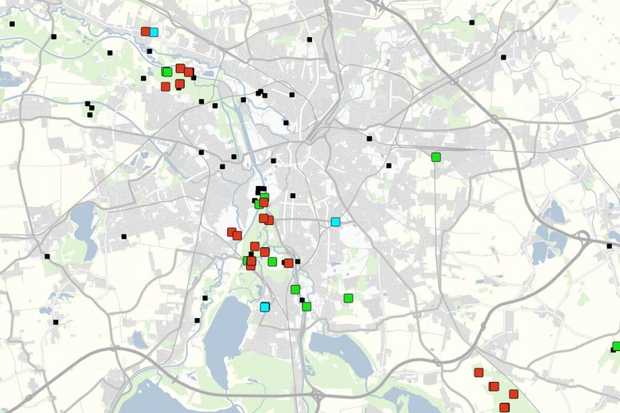 Vorkommen der Mopsfledermaus in Leipzig