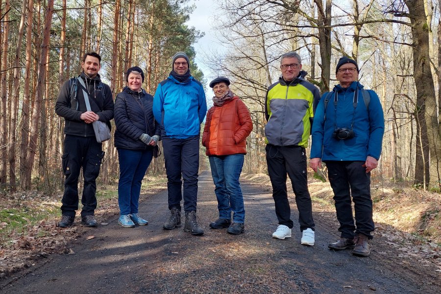 Teilnehmende Exkursion Wermsdorf